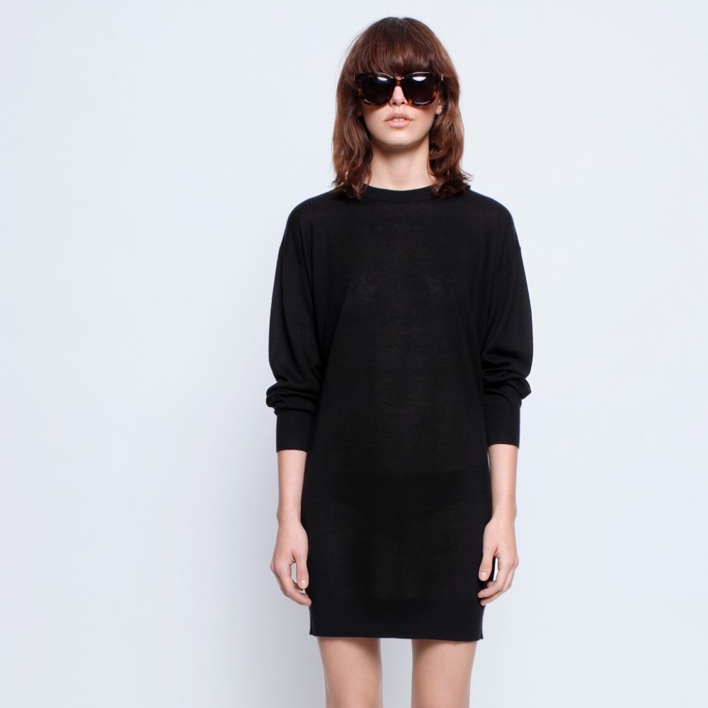 Open Back Sweater Dress - Picture 1 of 4